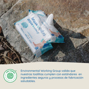 Aqua Baby 6 Bolsas de 60 Toallitas Húmedas