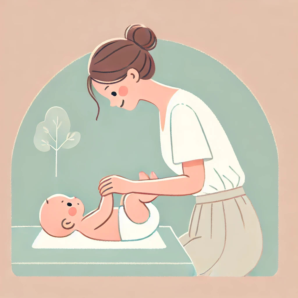 Rutinas de cuidado para bebés con dermatitis del pañal: Cómo prevenir y tratar esta afección común 🧷