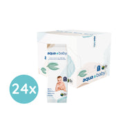 Aqua Baby Biodegradables 24 Bolsas de 30 Toallitas Húmedas